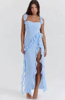 Draped In Grace - Vendita all'ingrosso Vestito - Donna - Abito lungo Viviana2