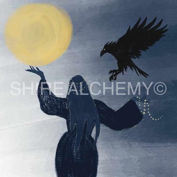 Stampa artistica d'archivio The Conjuring per la vendita all'ingrosso da parte di Shire Alchemy