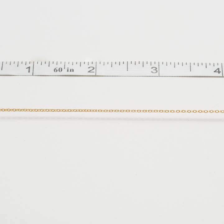 Sandra gladde rolo ketting voor wholesale door coco + peach jewelry