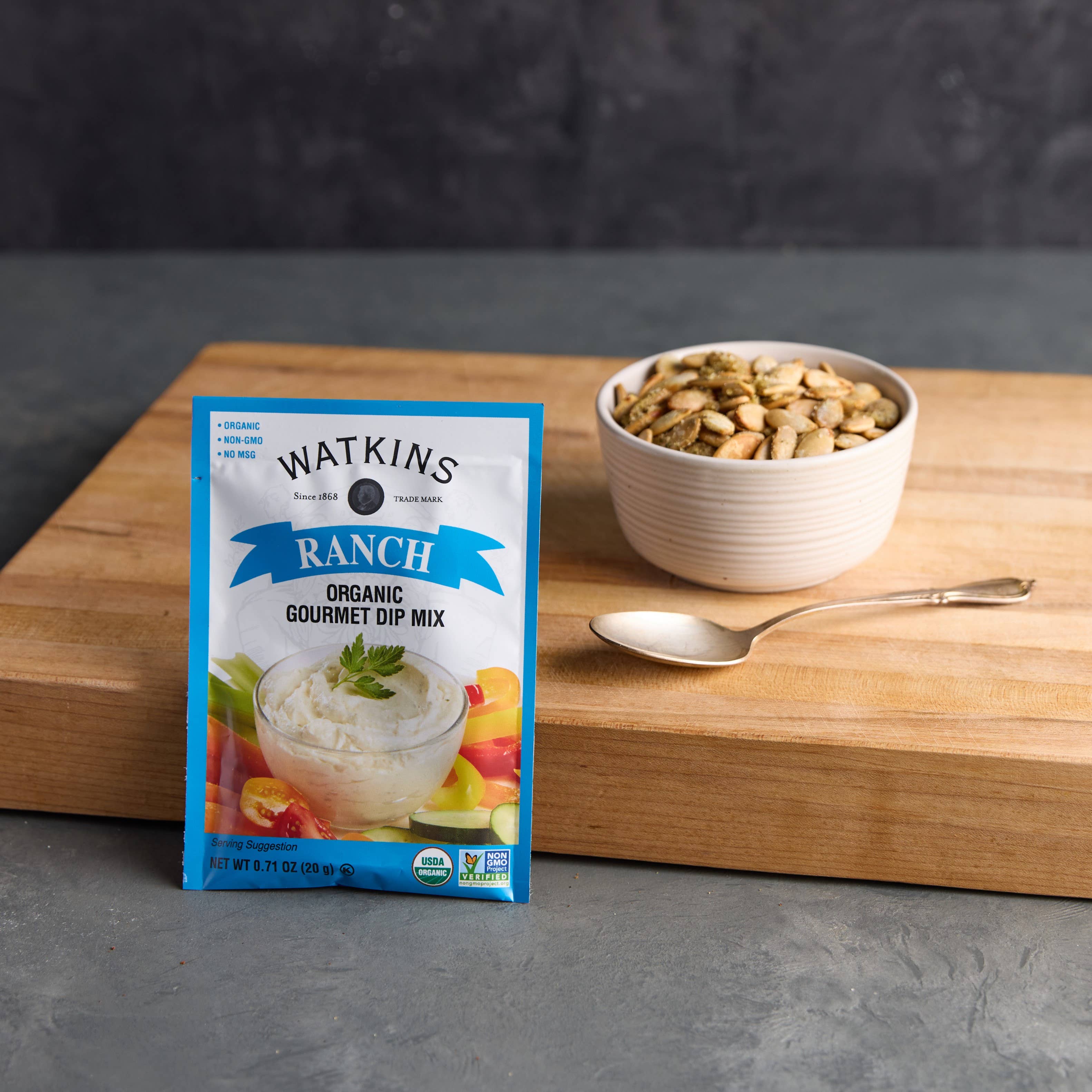 The Watkins Co. - Wholesale Dip - Organic Ranch Dip Mix, 0.71 oz3