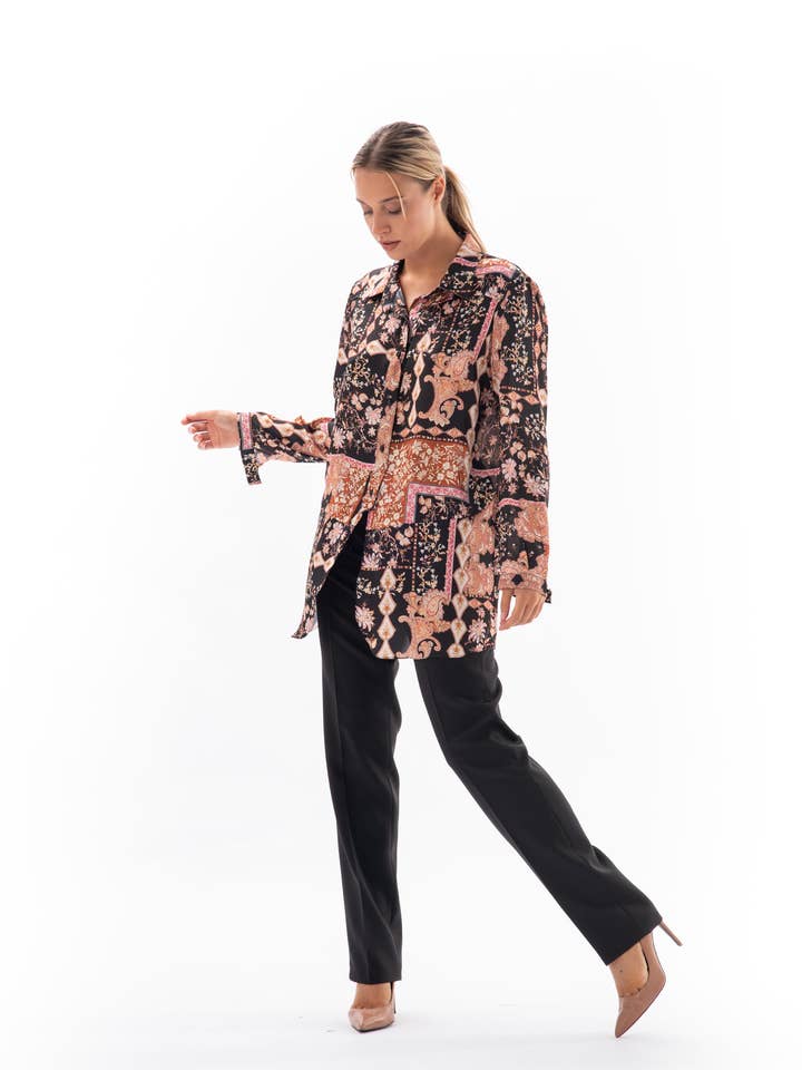 Shirt Long Buttons front Emprime for wholesale by VIDAL MODES