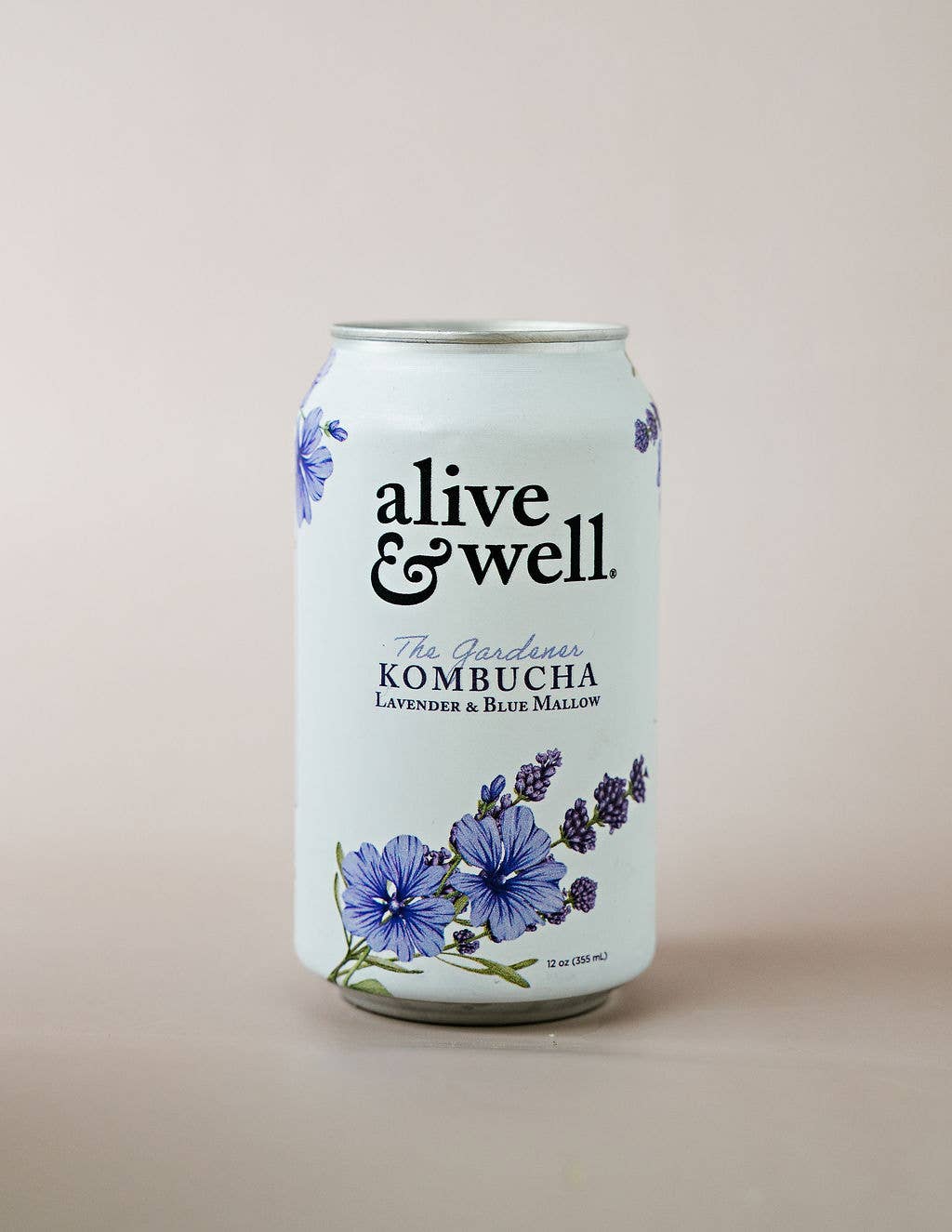 Alive & Well Kombucha - Wholesale Kombucha - Lavender & Blue Mallow - Alive & Well Kombucha Organic