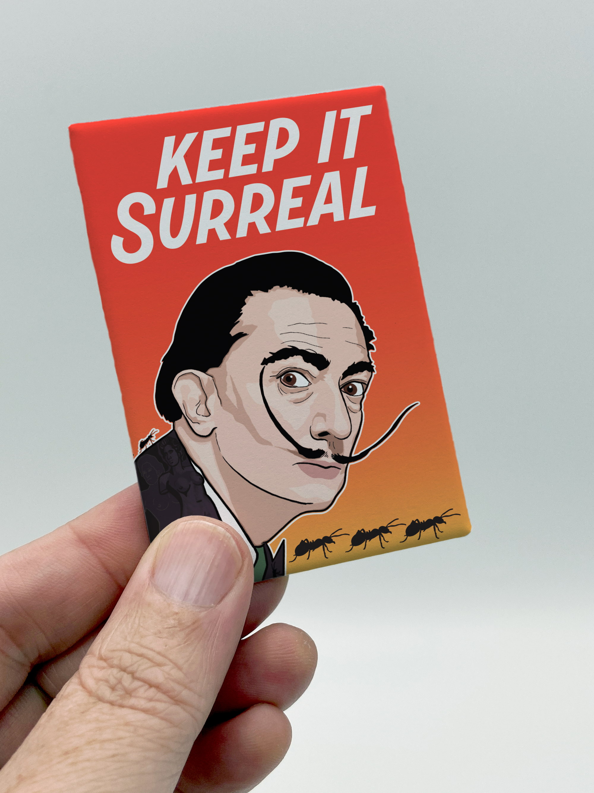 The Red Swan Shop - Wholesale Magnet - Salvador Dali Souvenir Magnet - Keep It Surreal2