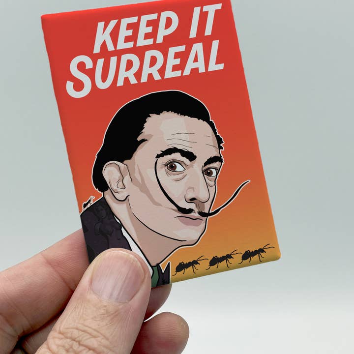 The Red Swan Shop – Engroshandel Magnet – Salvador Dali souvenir magnet - Keep It Surreal2