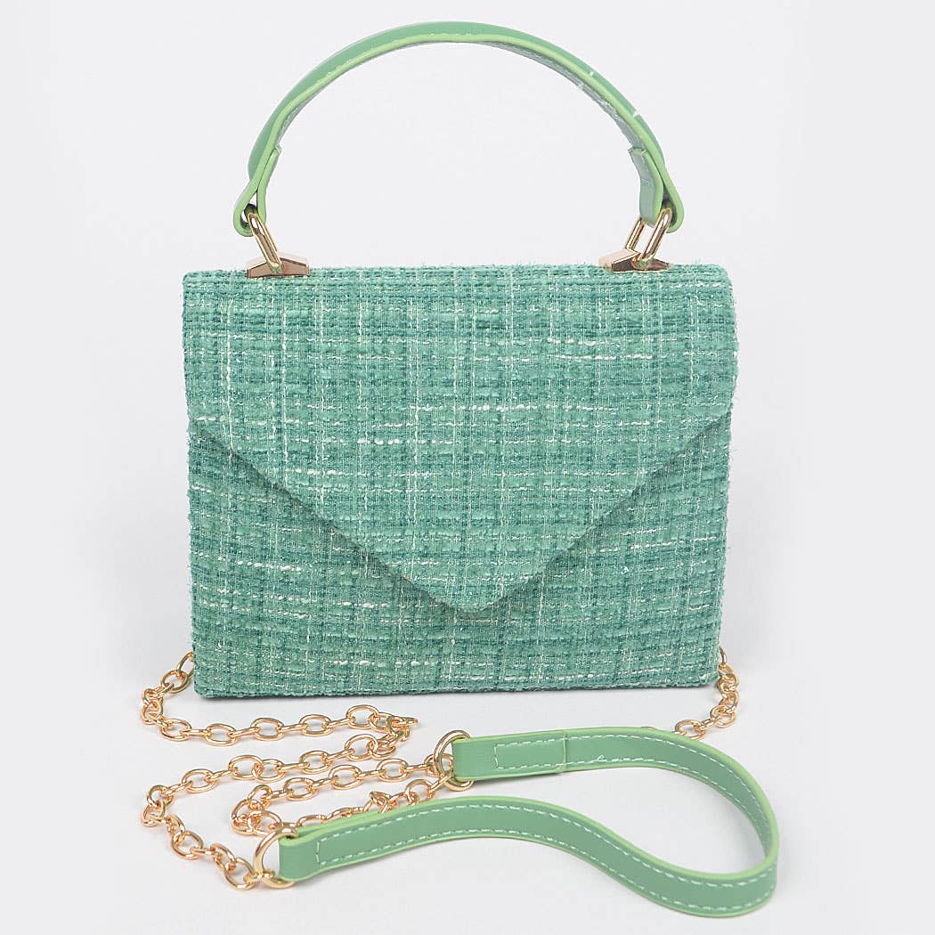 3AM BY H&D ACCESSORIES - Wholesale Top Handle Bag - Women's - Tweed Top Handle Bag3