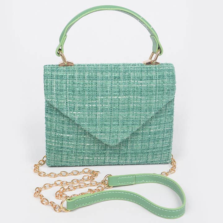 3AM BY H&D ACCESSORIES - Wholesale Top Handle Bag - Women's - Tweed Top Handle Bag3