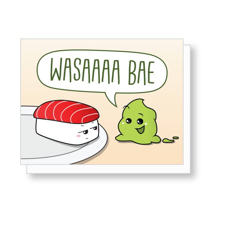 Emii Creations - Wholesale Everyday Greeting Card - Wasabae Greeting Card
