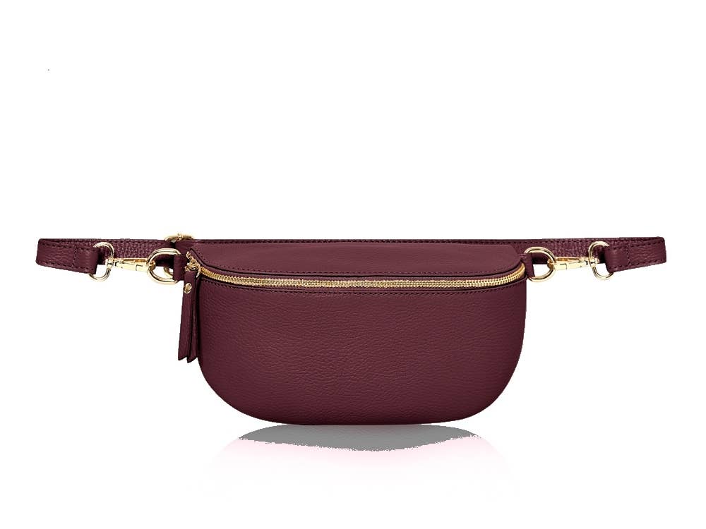 MONTTE DI JINNE – Engroshandel Crossbodytaske - Dame – Italiensk ægte læder crossbody bæltetaske-mellemstor14