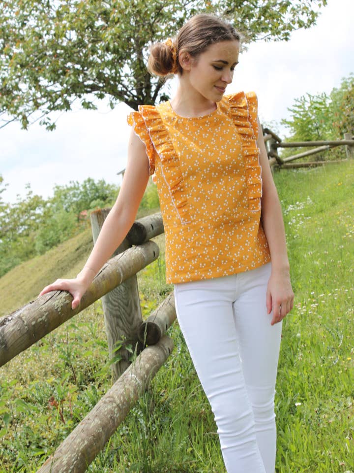Sewing pattern - The Mona top for wholesale by Cha' coud