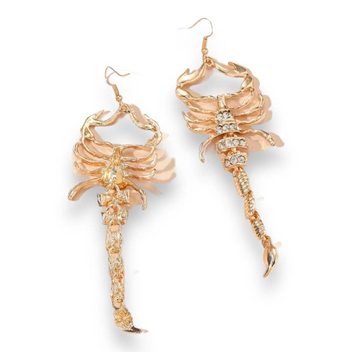 Kinky Pleasure - Wholesale Hangende/ronde oorbellen - Kinky Pleasure - S042 - Earrings - Scorpion Deluxe