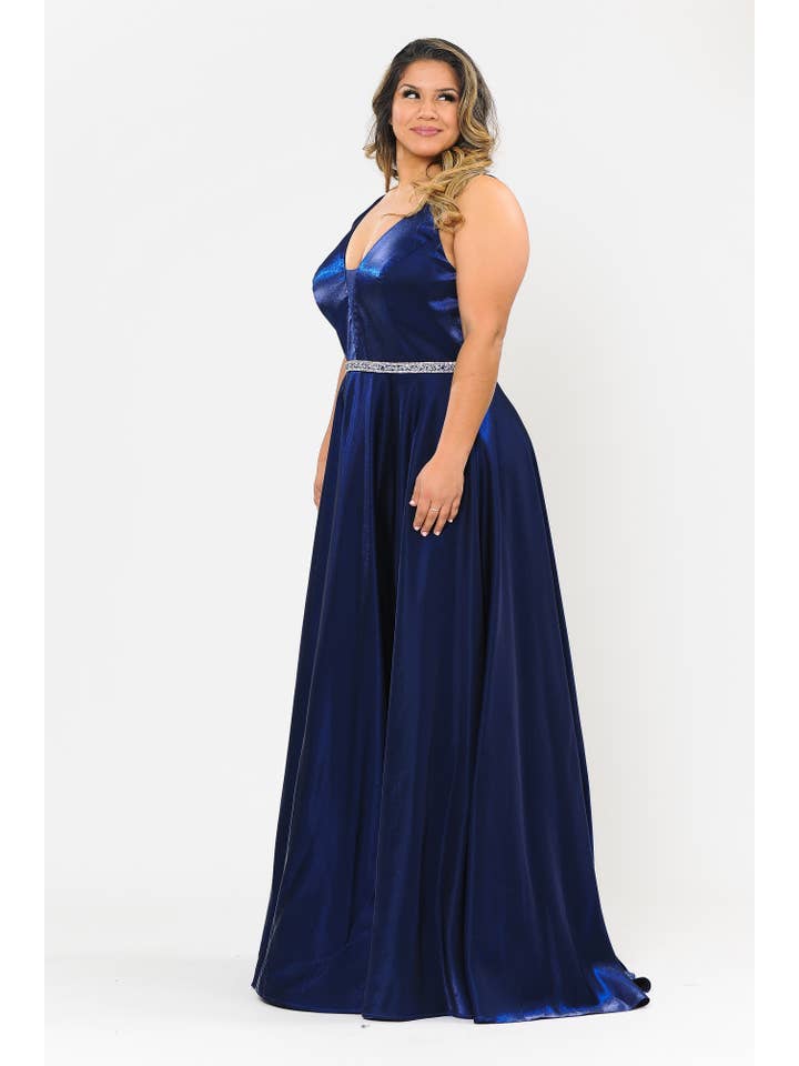 POLY USA - Wholesale Gown – Women's - W1062 Shine in the spotlight with this floor length dress 2