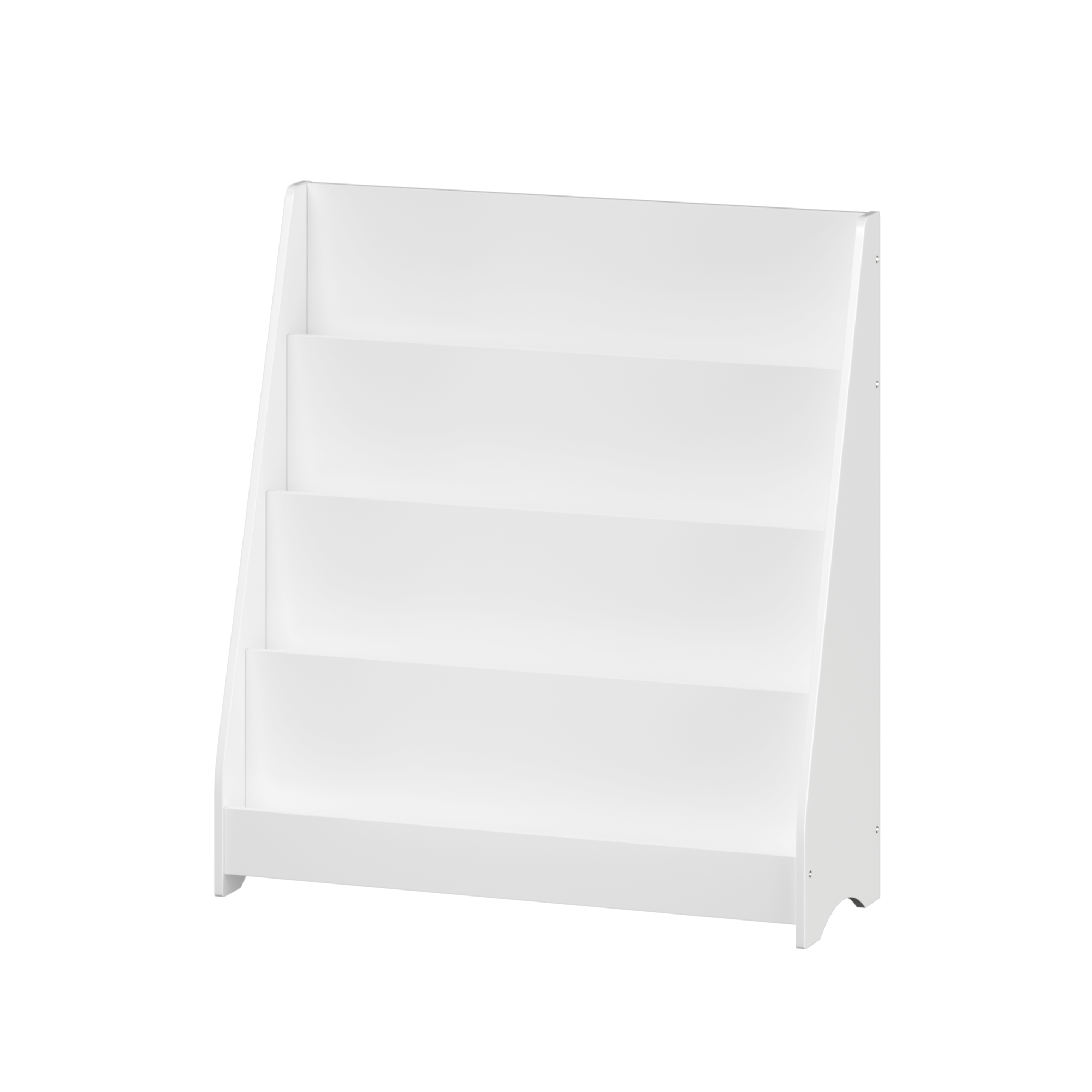 39F Inc. - Wholesale Bookcase - 4-Tier White Kids Bookshelf for Bedroom or Classroom9