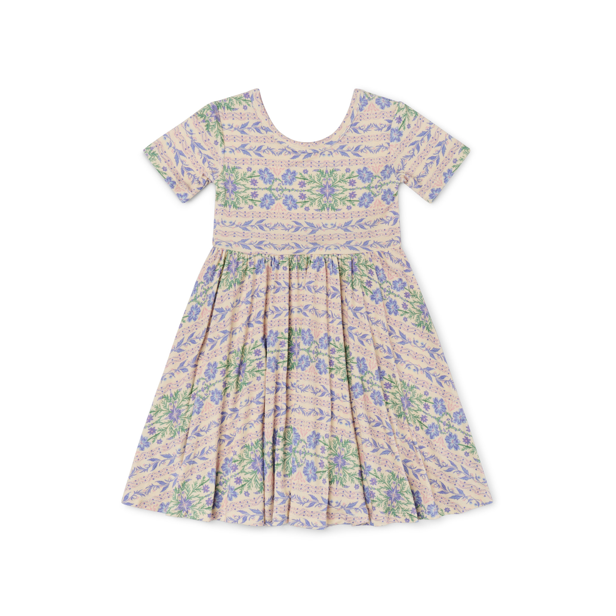 Motette - Wholesale Dress - Kids - Spring Cascade Bamboo Twirl Dress1