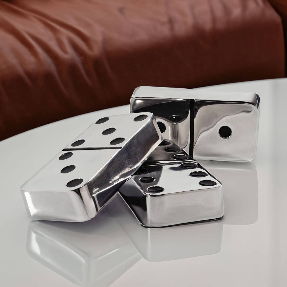 Modern Day Accents - Wholesale Decorative Tabletop Object - Domino Decorative Dominoes - Set of 33