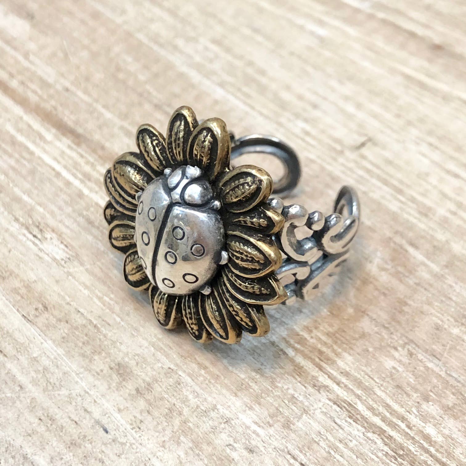 Lorraine Frances Jewelry - Wholesale Cocktail/Statement Ring - Lucky Ladybug Ring1