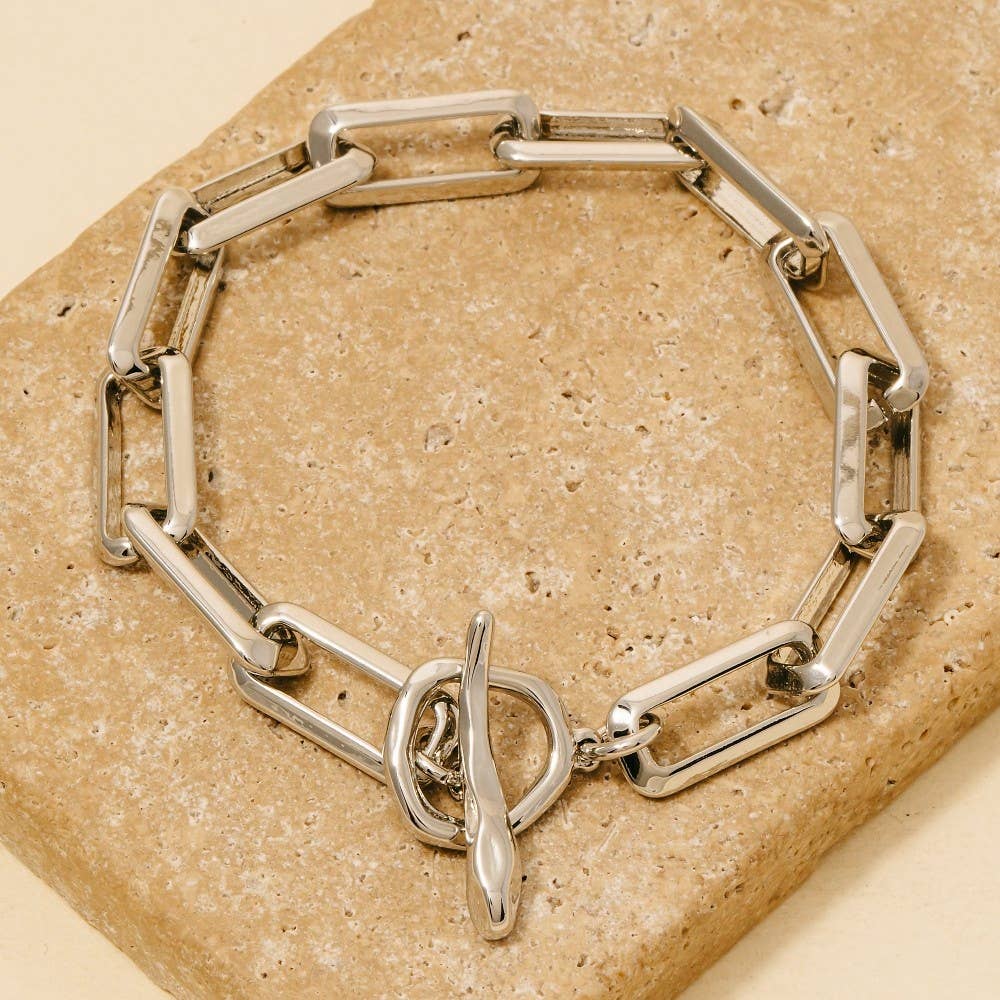 Anarchy Street – wholesale Link & chain bracelet – Rectangle Toggle Chain Bracelet4