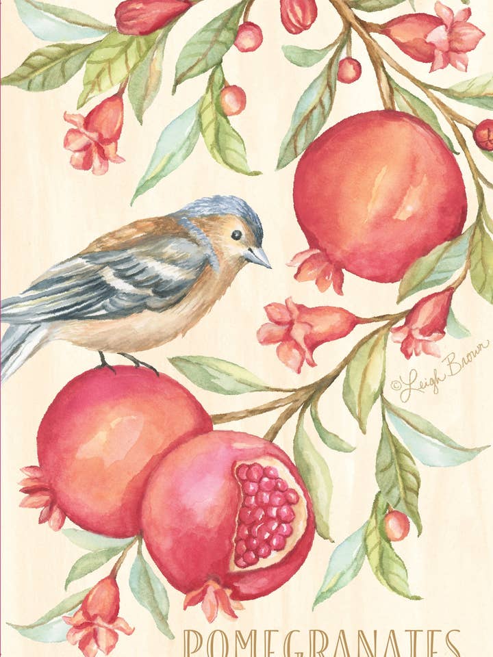 Willowbrook Pomegranate Large Scented Sachet (Pack of 18) for wholesale by Heart Of The Country Ltd