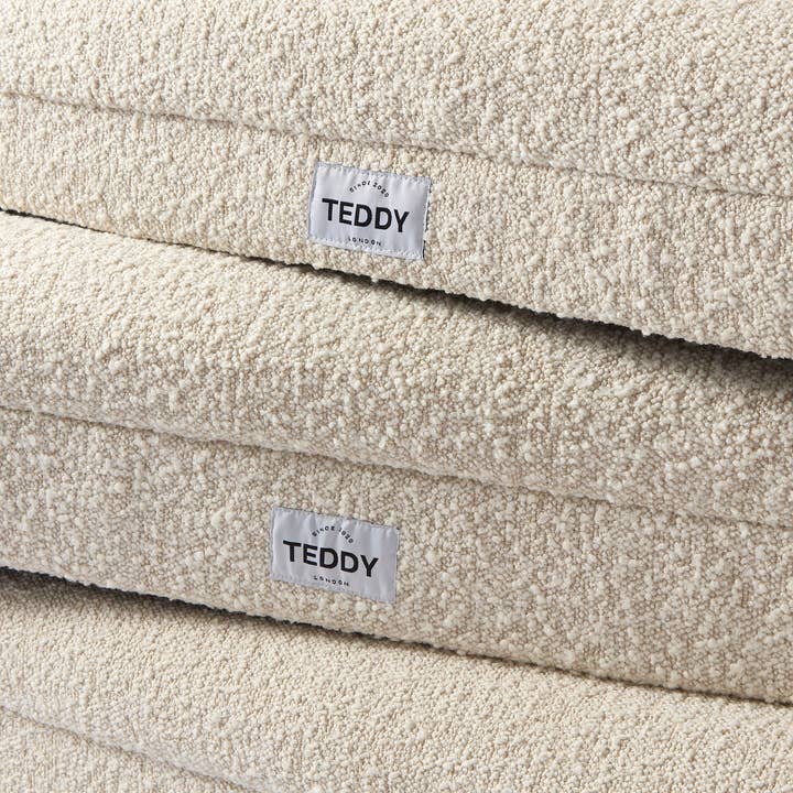 TEDDY LONDON - Wholesale Pet Bed - Dog - MINI XS BOUCLE BED WHITE5