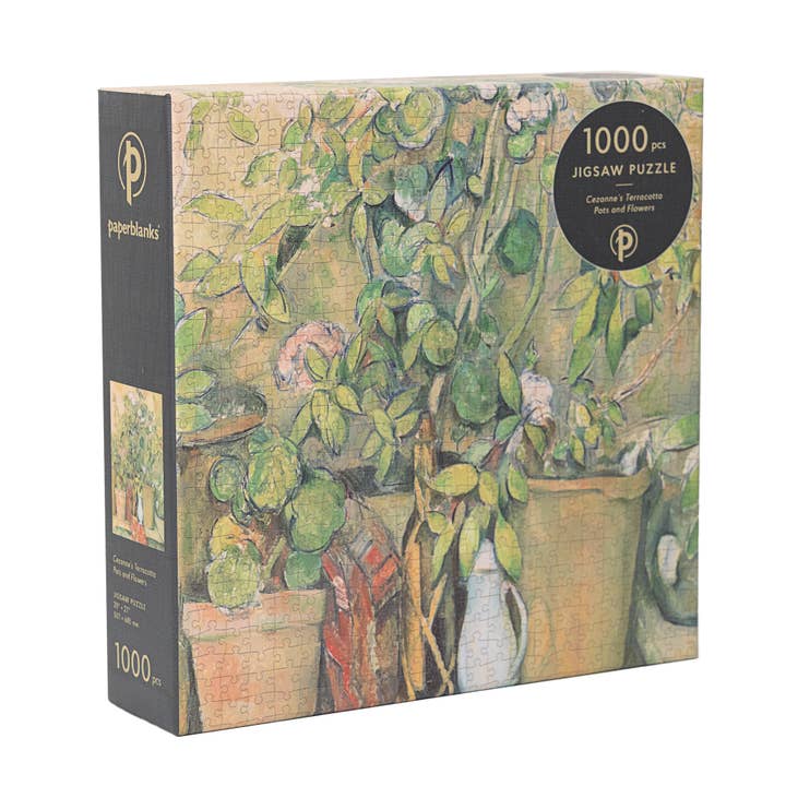 Chronicle Books - Wholesale Puzzle - Adult - Paperblanks Cezanne's Terracotta Pots & Flowers Puzzle 1000P
