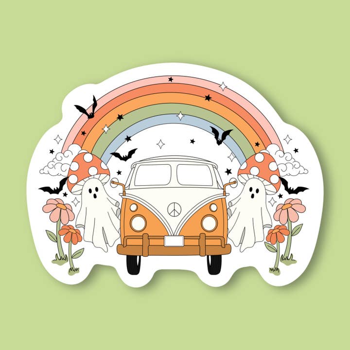 Cottagecore Spooky Groovy Cuties klistermærke for engroshandel hos Sage and Virgo