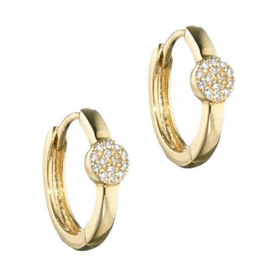 dina | luxe huggies für den Großhandel von Ela Rae Jewelry Llc.