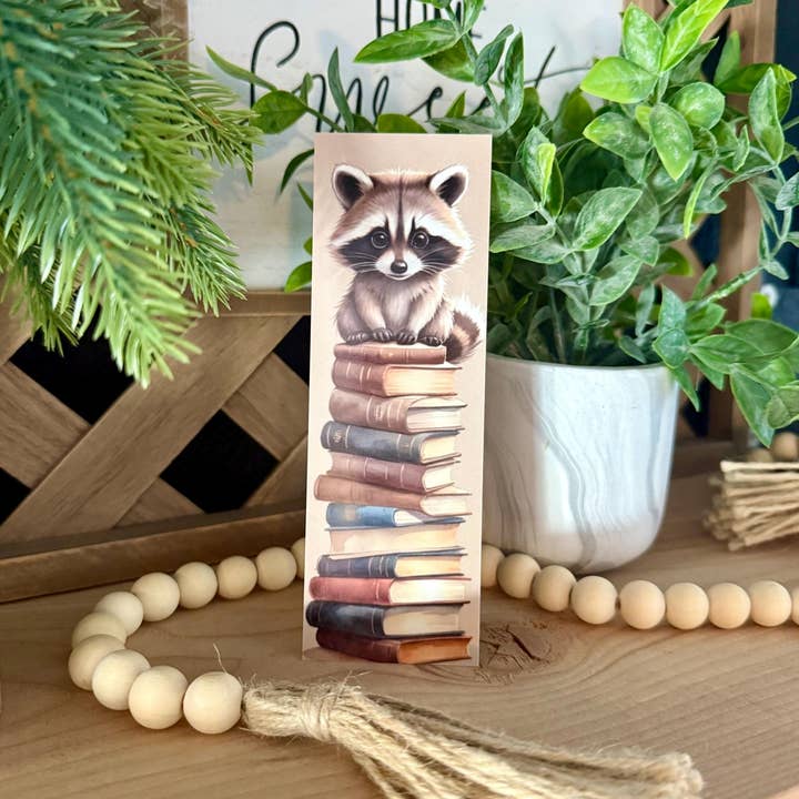 Briar layne - Wholesale Bookmark - Raccoon Forest Reading Bookmark for Raccoon Lovers2