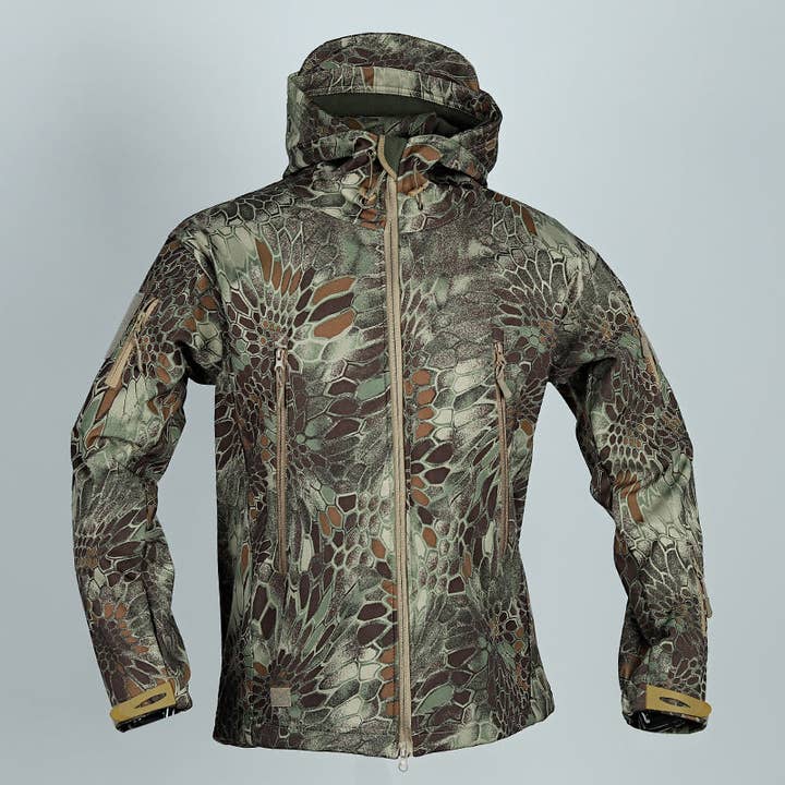 Ecovear - Wholesale Jacket – Men's - Tactical Shark Skin Outdoor Soft Shell Jacket9