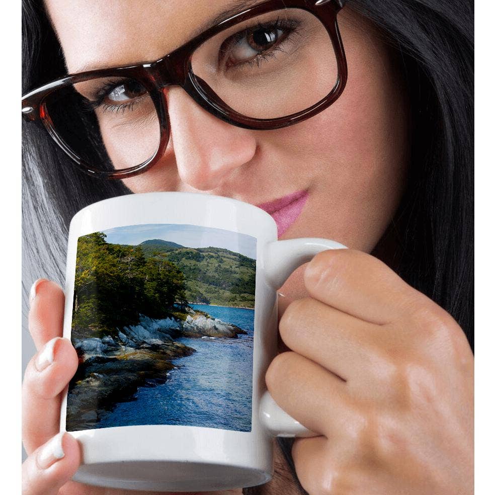 3dRose – Großhandel Kaffeebecher – 3dRose, Argentinien. Feuerland. Feuerland-Nationalpark. Der Küstenpfad., Tasse9