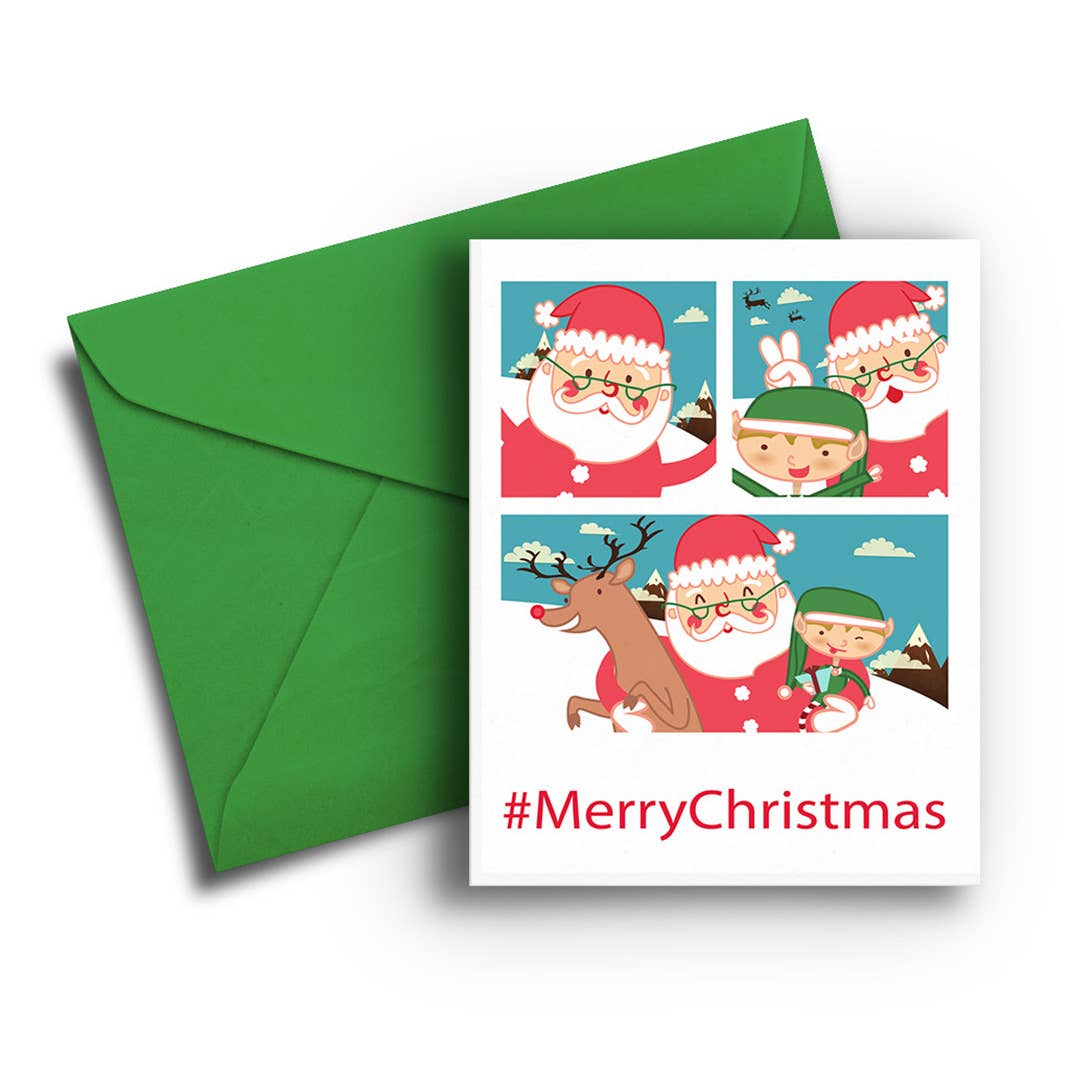 Fresh Frances - Wholesale Christmas Card - Box of 8 H-C50 Christmas Cards0