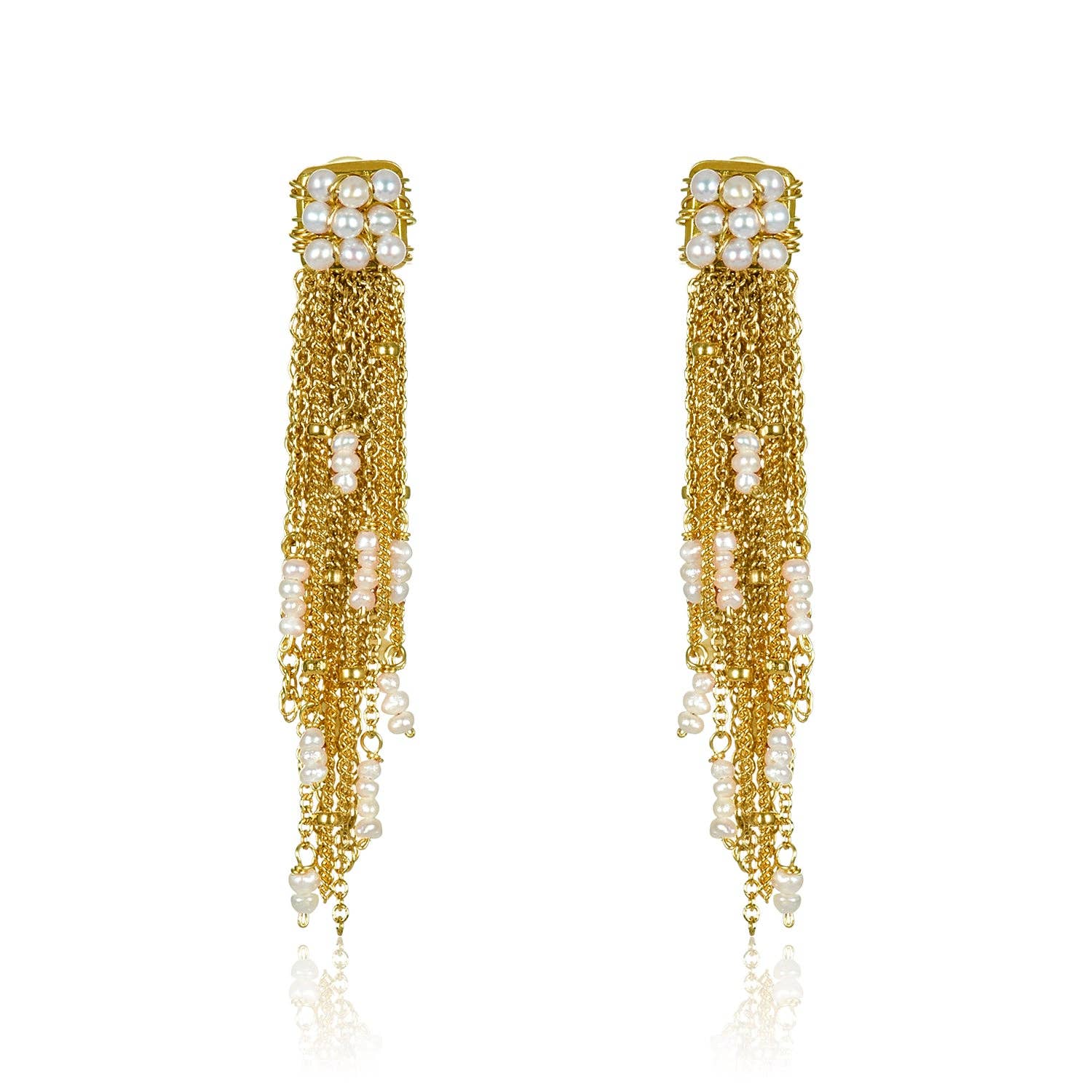 Mabel Chong - Wholesale Tassel Earrings - Domino With Tassels3