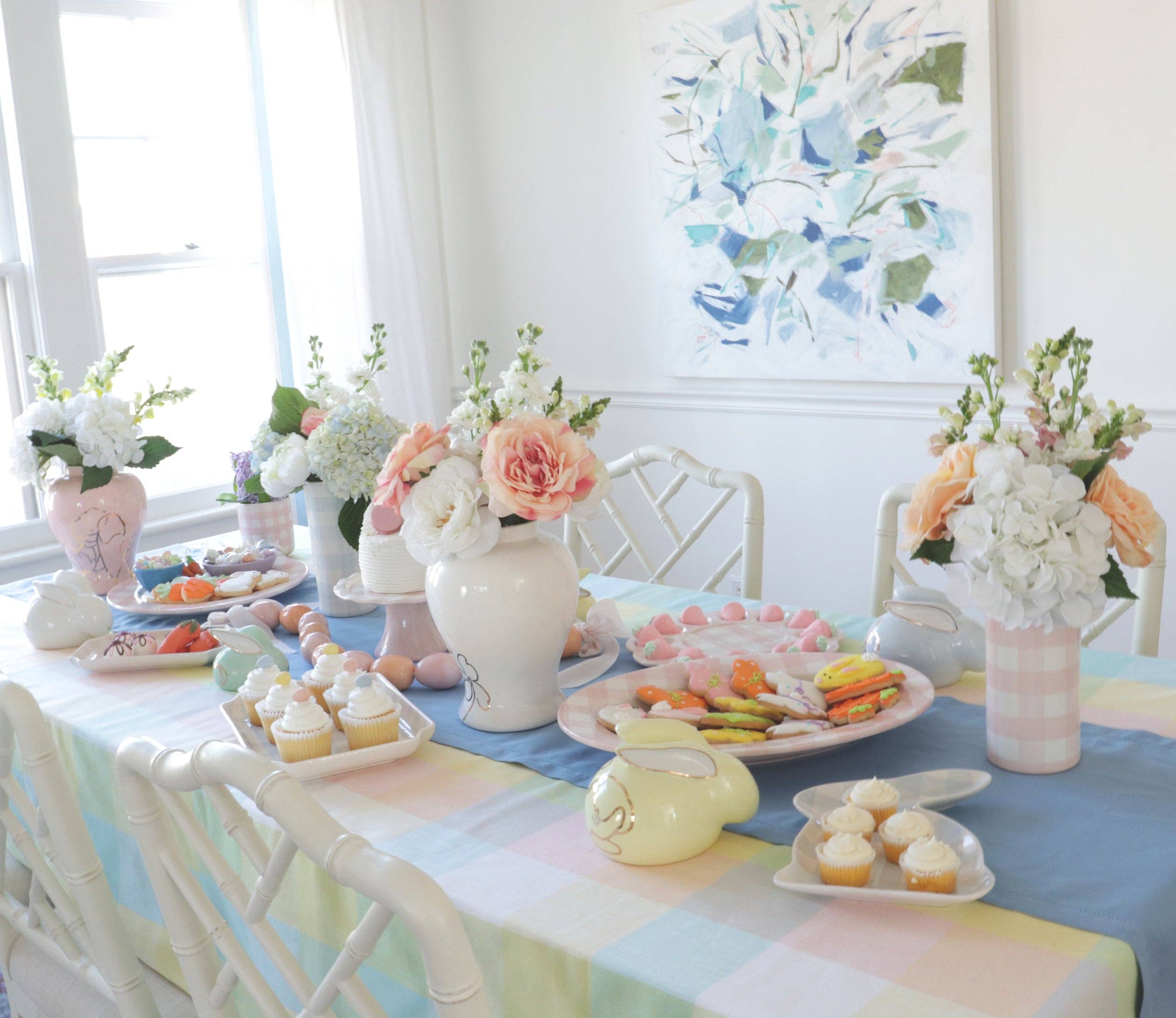 Lo Home | Ruby Clay – wholesale Vas – Gingham Kolumn Vas12