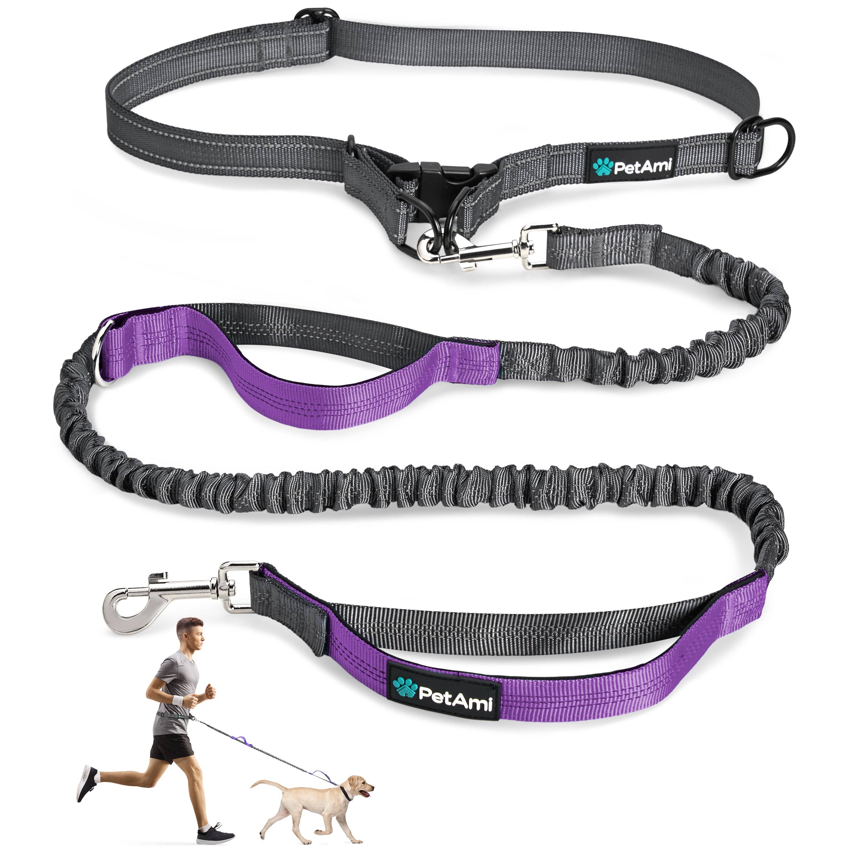 PetAmi - Wholesale Pet Leash - Dog - Heavy Duty Hands Free Dog Leash Belt1