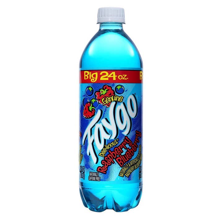 Global Bite Co - Wholesale Soda/Carbonated Drink - Faygo Raspberry & Blueberry 24oz