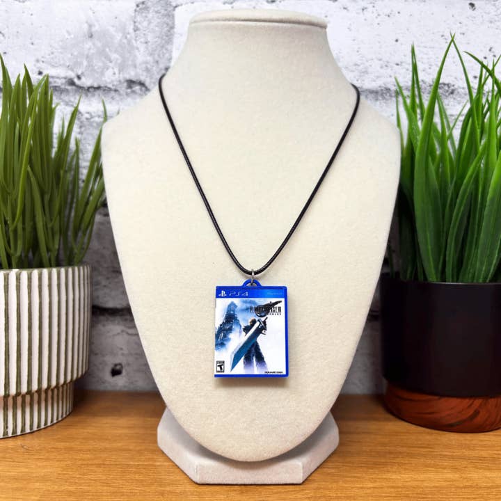BitsyLabs - Wholesale Pendant/Charm Necklace - PS4 Game Case Necklace