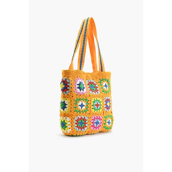 America & Beyond - Wholesale Tote Bag - Women's - Sunrise Handmade Crochet Bags - Sustainable Fashion