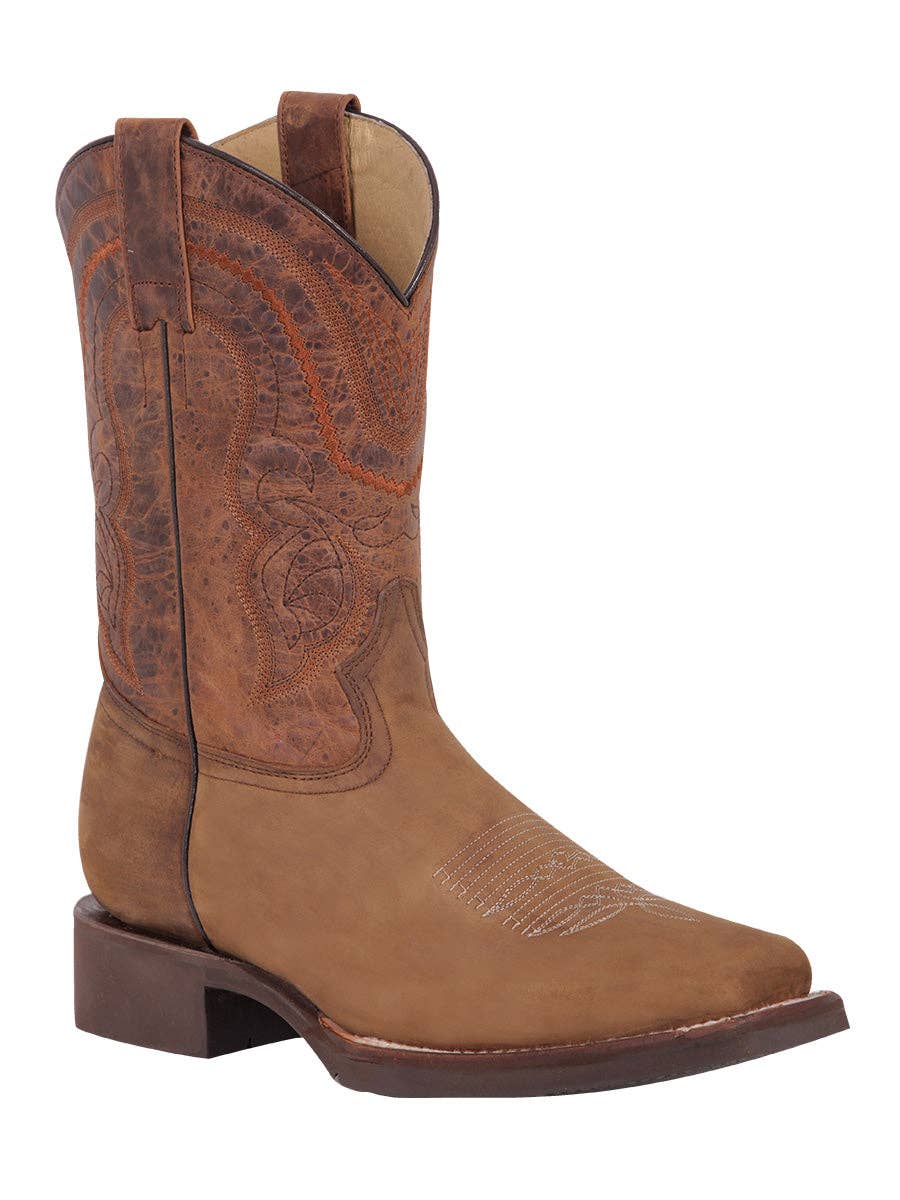 El General Western Wear - Wholesale Cowboy Boots - Men's - El General Rodeo Boot - Crazy Tan 430050