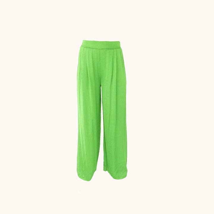 Aurelia Pants - Bright Green for wholesale by dash of daring