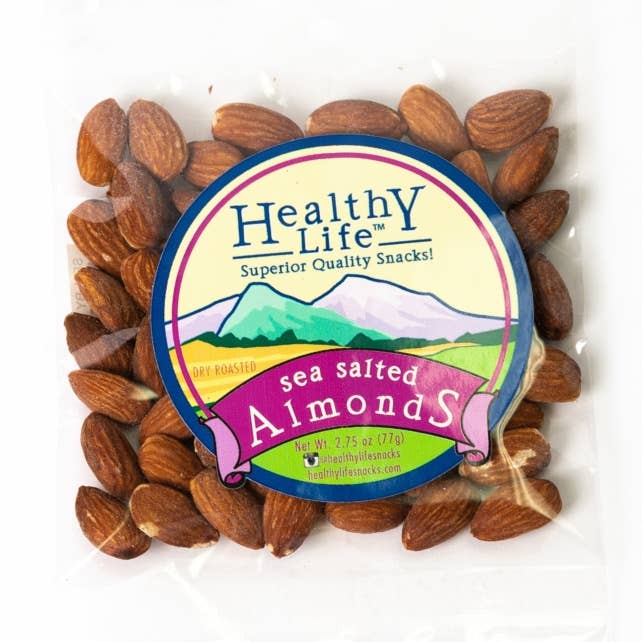 Almonds Sea Salted for wholesale by Healthy Life Snacks