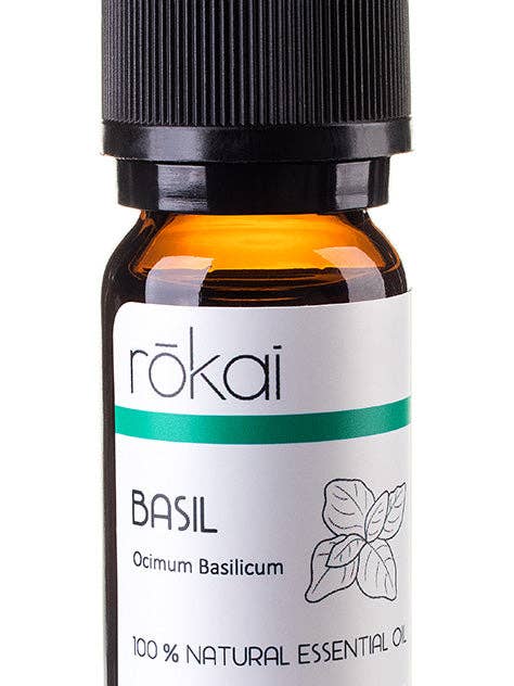 Huile essentielle de basilic 10 ml pour la vente par Rokai