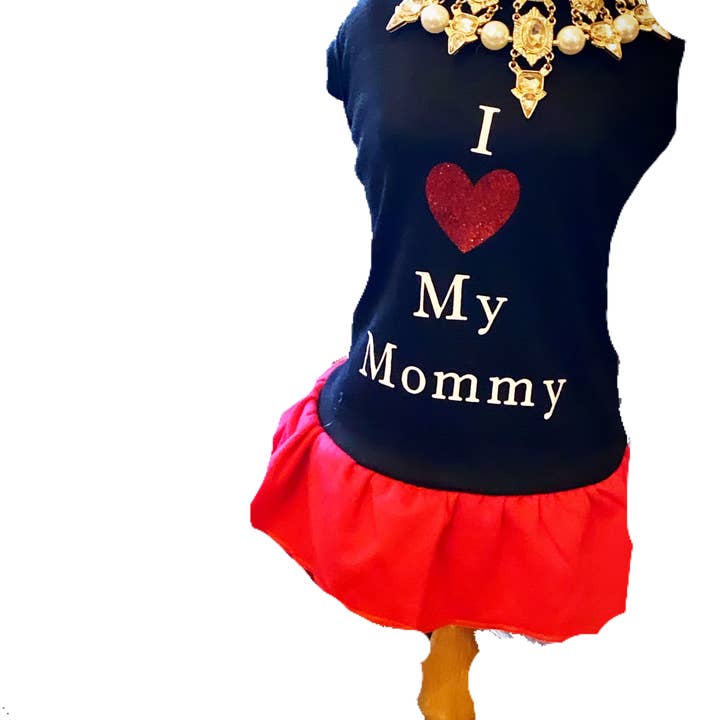 I Love My Maman Robe pour la vente par Bark Fifth Avenue