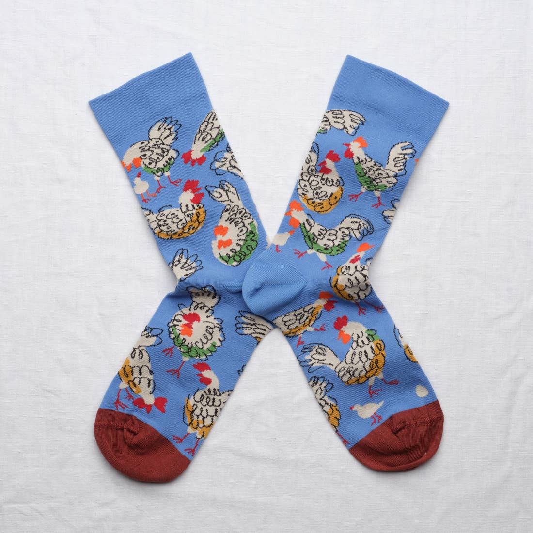 Bonne Maison - Wholesale Socks - Unisex - Aegean Chicken Socks0