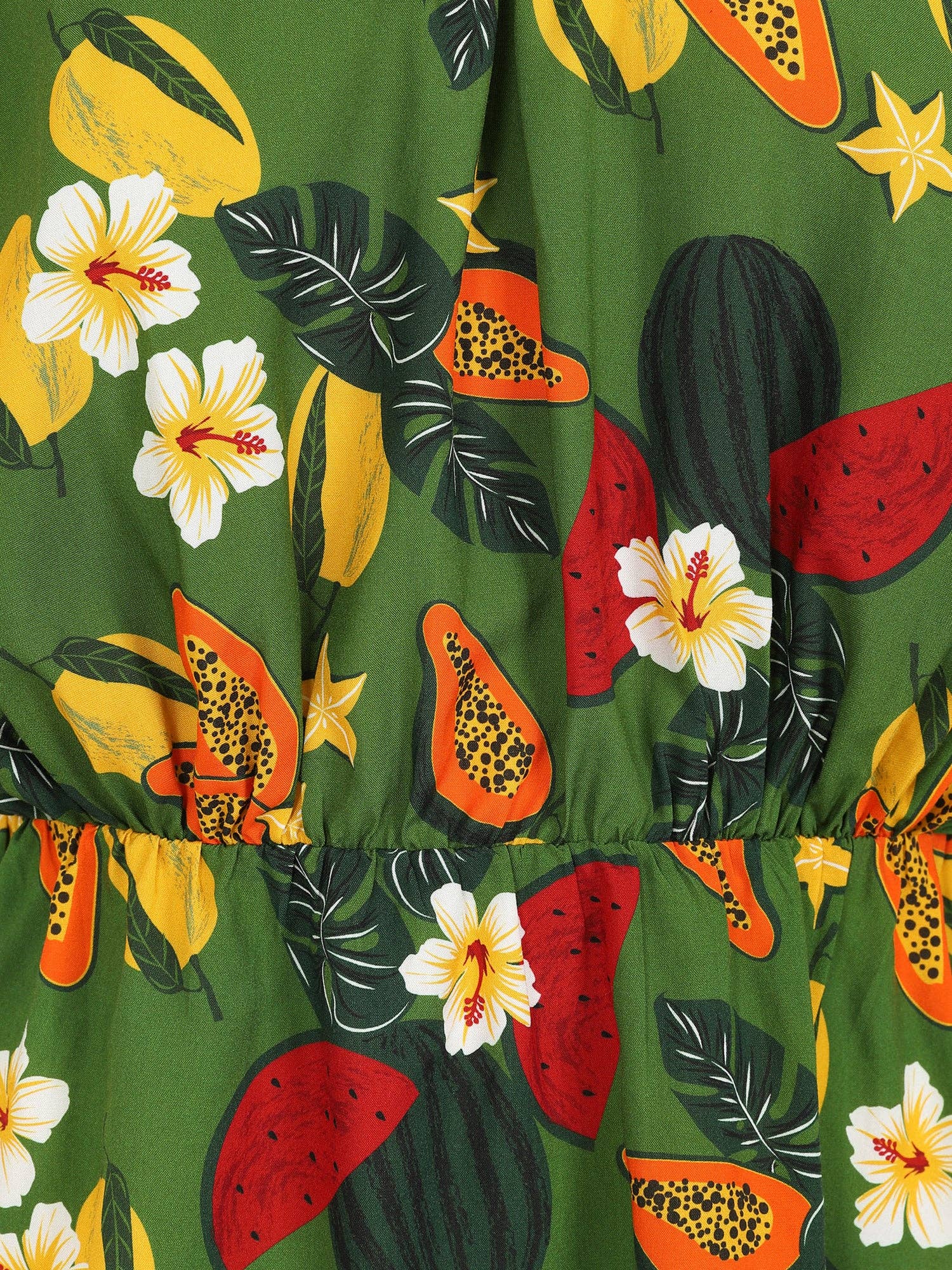 GREEN Aldea Fruit Jungle Top for wholesale on Faire3