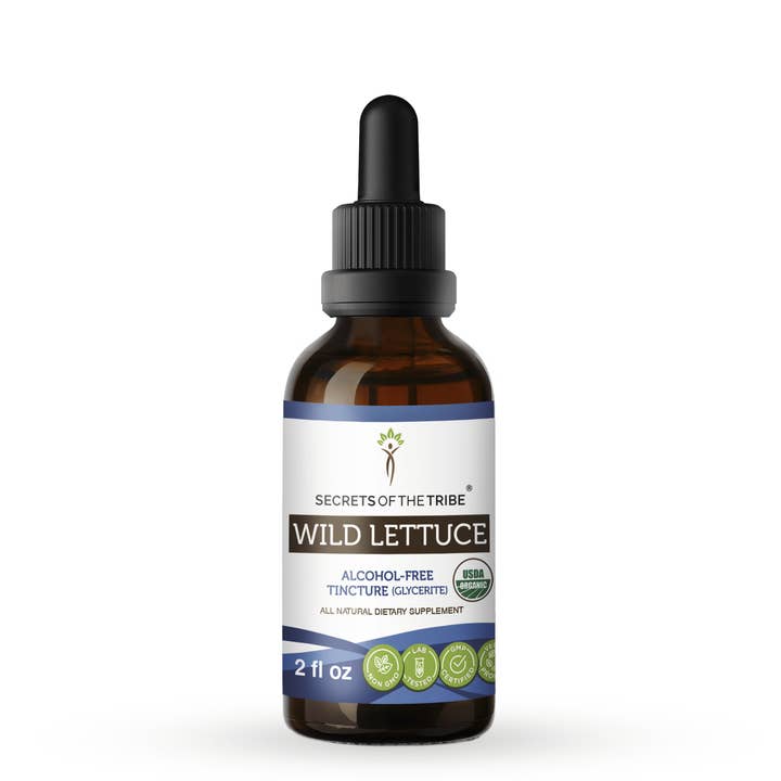 Wild Lettuce Tincture for wholesale by Secrets Of The Tribe
