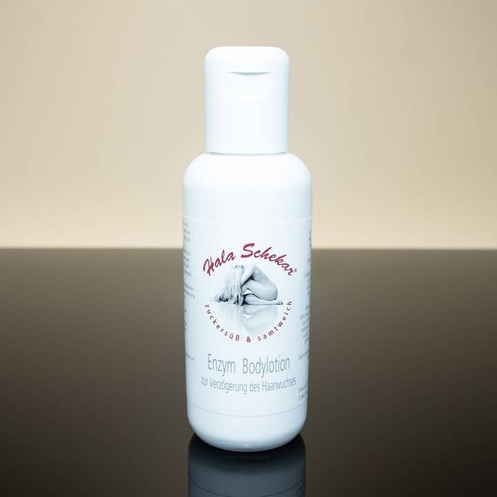 Body lotion with enzymes and aloe vera for wholesale by Hala Schekar Dagmar Schwab