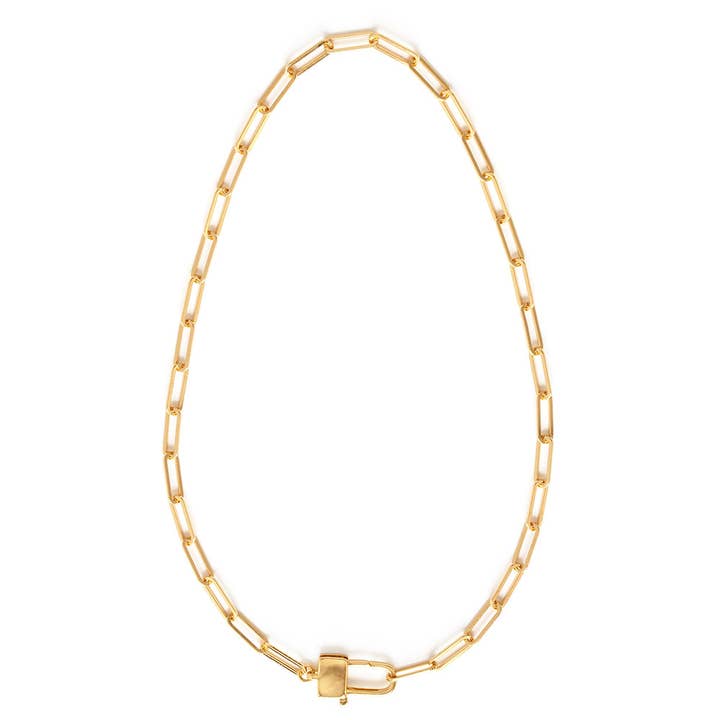 Corrente de clipe de papel, fecho de cadeado, cadeia de declaração por atacado de Amano Studio