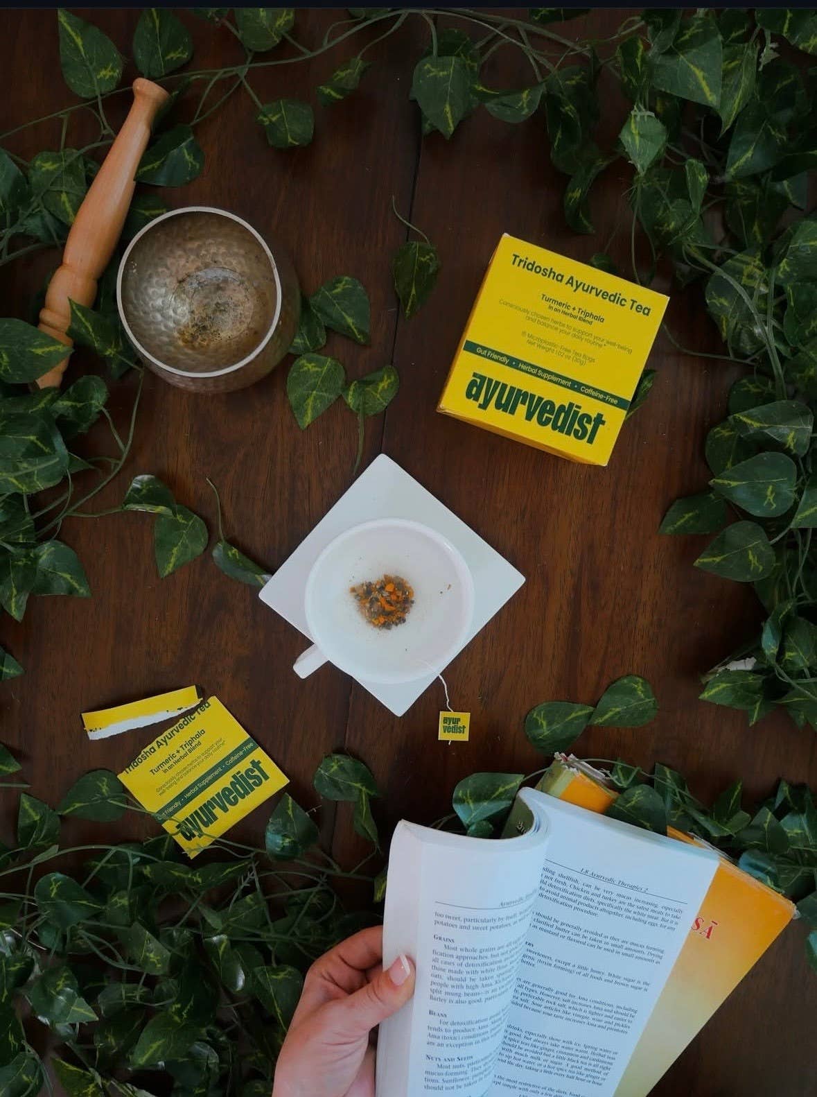 Ayurvedist Teas - Wholesale Tea Bags - Organic Tridosha Ayurvedic Tea – Anti-Aging Blend2