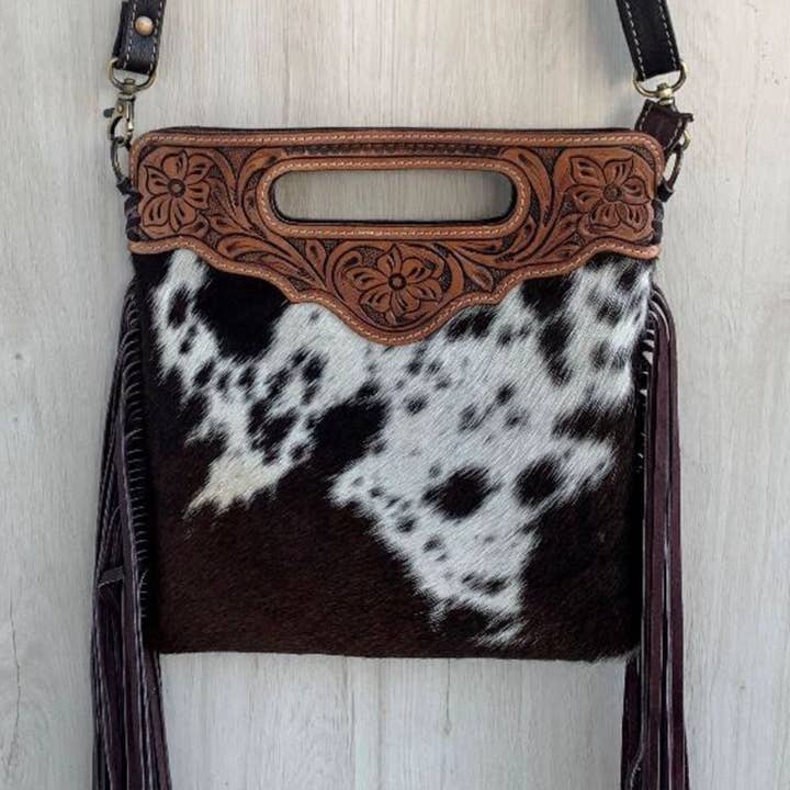 Viceroy Leathers – Engroshandel Crossbodytaske - Dame – Slyngetaske i præget læder - TL021