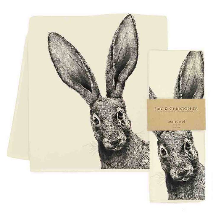 Eric & Christopher - Wholesale Tea Towel - Jackrabbit Tea Towel