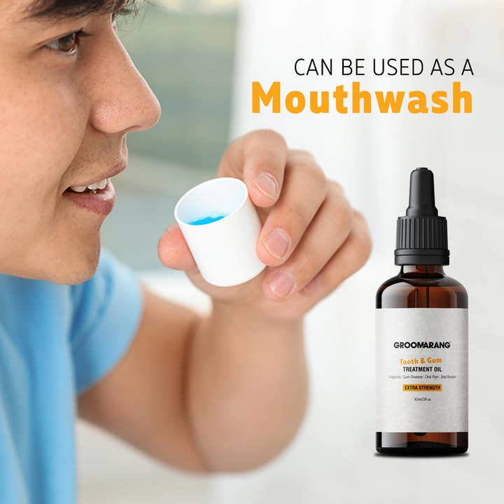 My Wholesale Warehouse - Wholesale Oral Supplement/Vitamin - Groomarang Extra Strength Tooth & Gum Treatment Oil 30ml7