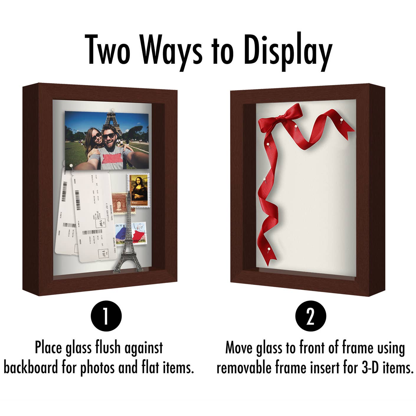 Americanflat - Wholesale Picture Frame - Americanflat Shadow Box Frame with Box Molding39